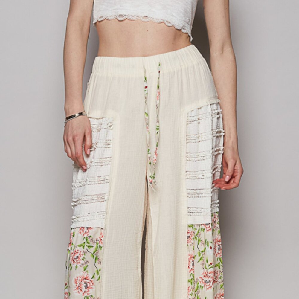 POL Meadowlace Wide-Leg Pants NEW Size Small - Picture 3 of 6